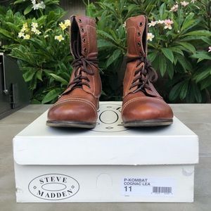 STEVE MADDEN combat boots